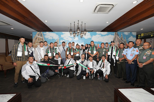 Rektor Unhan RI bersama Duta Besar Palestina Menyambut Kehadiran 22 Orang Calon Mahasiswa Program Beasiswa Unhan RI